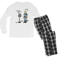 I'm A Huge Metal Fan Men's Long Sleeve Pajama Set | Artistshot