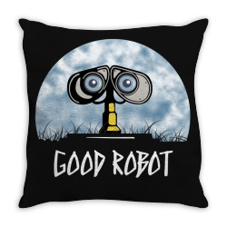 good robot Throw Pillow | Artistshot