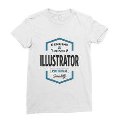 ILLUSTRATOR Ladies Fitted T-Shirt | Artistshot