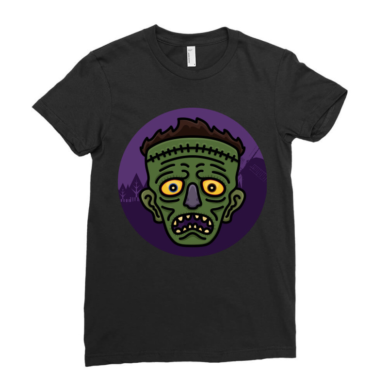 Cartoon Gifts Mr.frankenstein Movie My Favorite People Ladies Fitted T-Shirt by Artist-Brenna | Artistshot