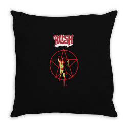 Rush vintage starman Throw Pillow | Artistshot