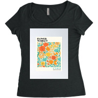 Astrid Wilson Flower Market  Paris Women's Triblend Scoop T-shirt | Artistshot