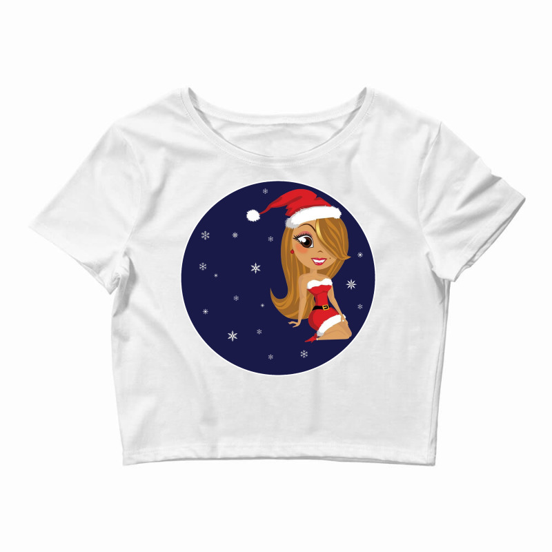 All I Want For Christmas Is You Crop Top by ABudiPranoto | Artistshot