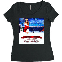 All I Want For Christmas Is You Women's Triblend Scoop T-shirt | Artistshot