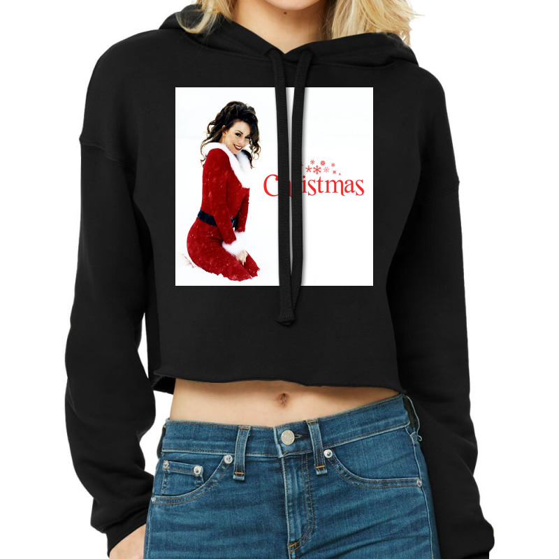 All I Want For Christmas Is You Jesus Cropped Hoodie by ABudiPranoto | Artistshot