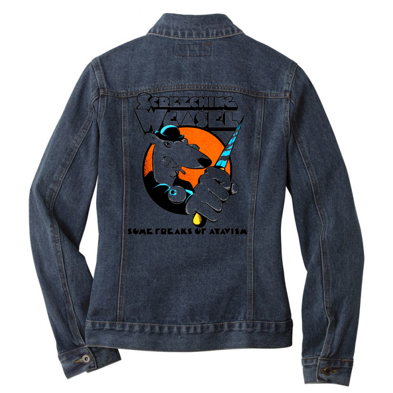 Some Freaks Of Atavism Ladies Denim Jacket by renkuz | Artistshot