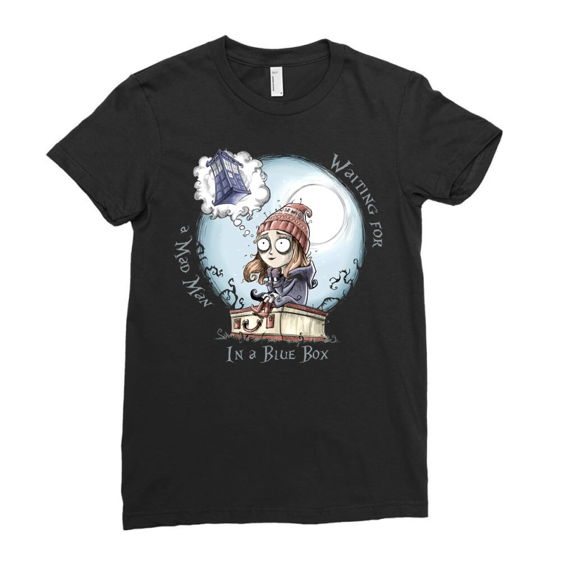 The Girl Who Waited Ladies Fitted T-Shirt by renkuz | Artistshot