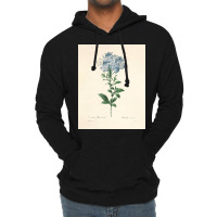 Flower Market Blue  Botanical Art Prints Home Deco Lightweight Hoodie | Artistshot