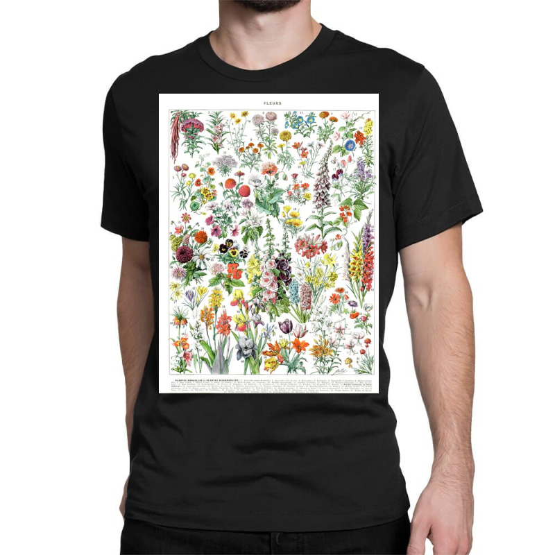 Flower Market Vintage Annual  Print Botanical Classic T-shirt by brianpresley51 | Artistshot