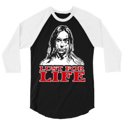 lust for life iggy pop rock 3/4 Sleeve Shirt | Artistshot