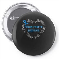 Colon Cancer T  Shirt Colon Cancer Survivor T  Shirt Pin-back Button | Artistshot