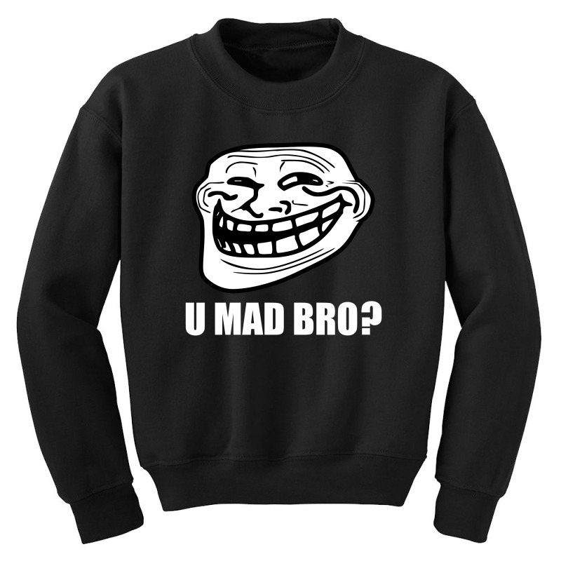 troll face mad
