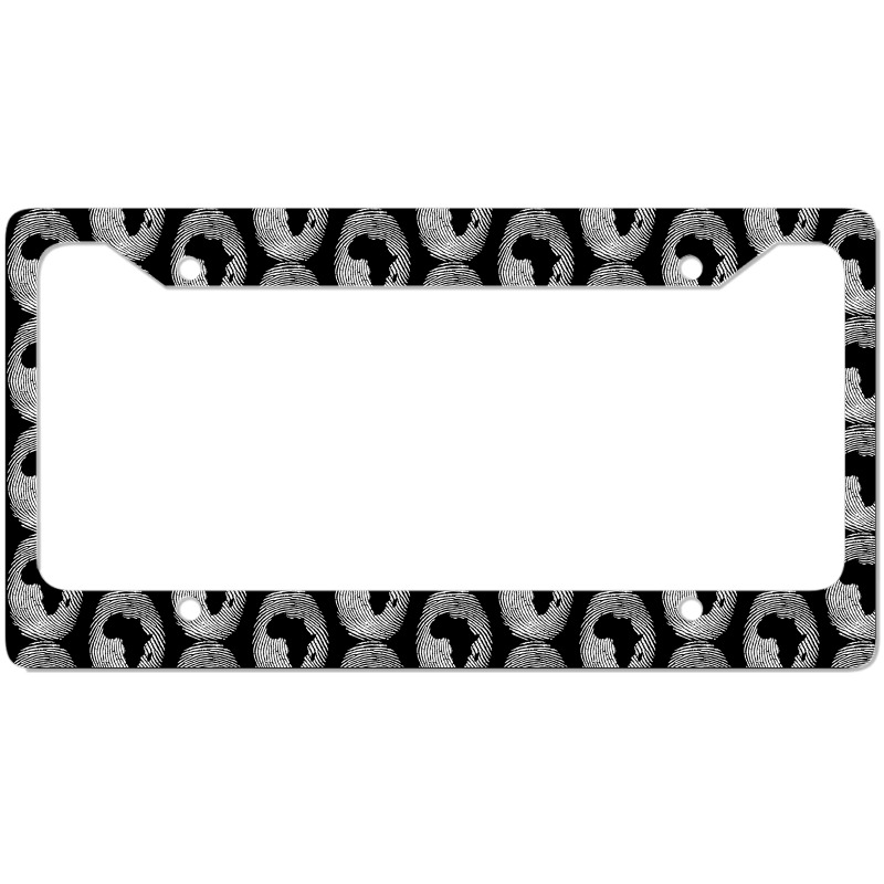 Black History Month African  Africa Fingerprint License Plate Frame by bakien89 | Artistshot