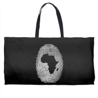 Black History Month African  Africa Fingerprint Weekender Totes | Artistshot