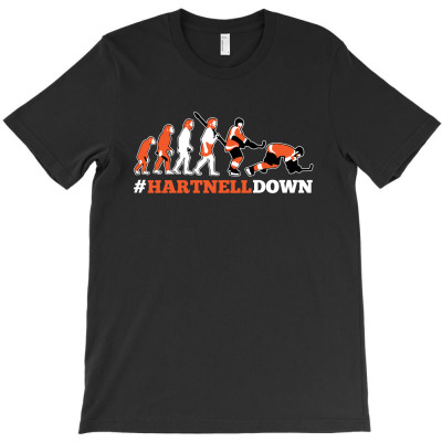 Funny Evolution Hartnell Down T-shirt Designed By Mahila Syahmin