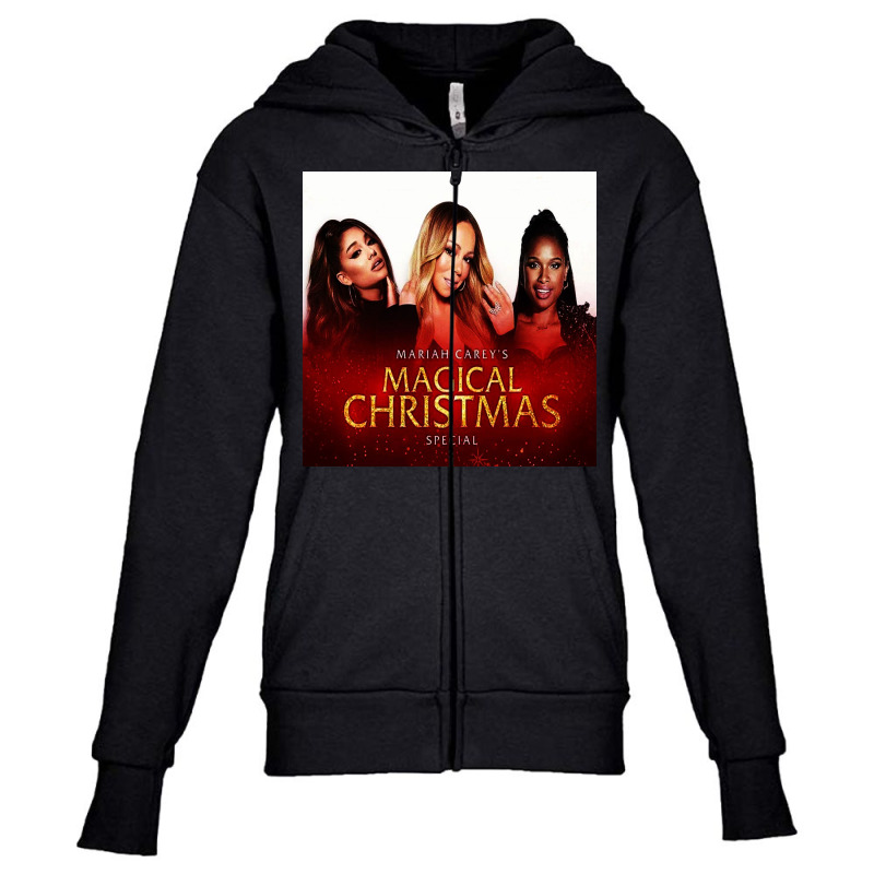 All I Want For Christmas Is You Youth Zipper Hoodie by ABudiPranoto | Artistshot