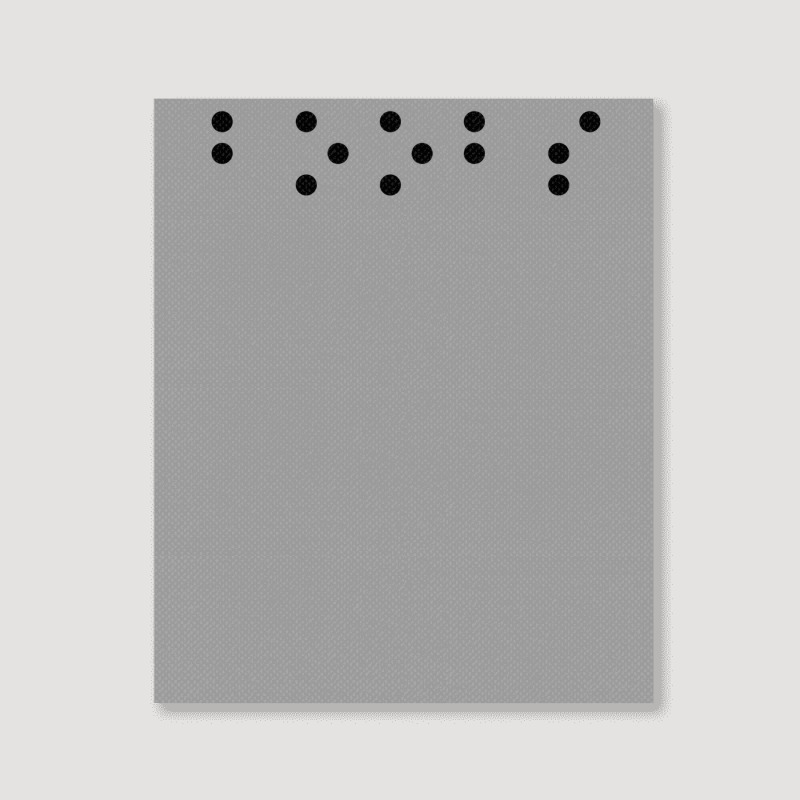 Do Not Touch Braille Humor Patch 