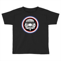 Parachute Skull Bat Infantry Airborne Regiment Patch Premium T Shirt Toddler T-shirt | Artistshot