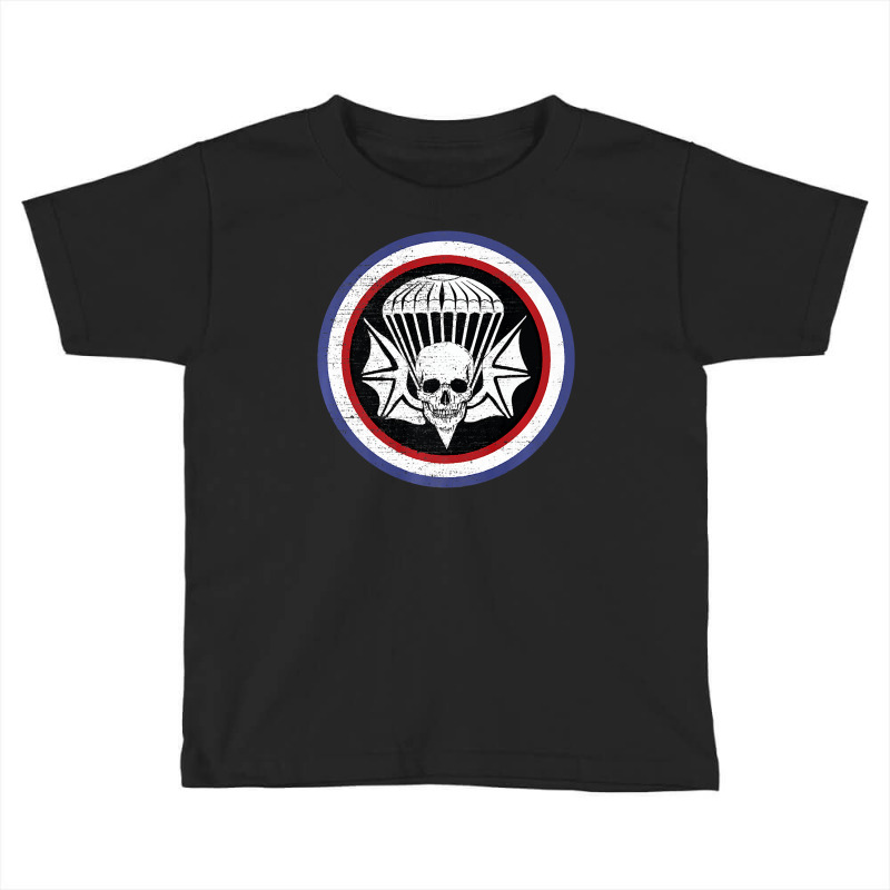 Parachute Skull Bat Infantry Airborne Regiment Patch Premium T Shirt Toddler T-shirt by nguyennhung | Artistshot