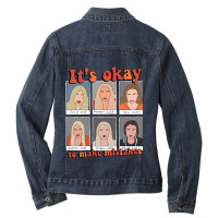 Mens Best Regina George My Favorite People Ladies Denim Jacket | Artistshot