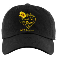 Copd Awareness T  Shirt C O P D Awareness No Story Should End Too Soon Kids Cap | Artistshot