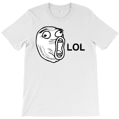 Funny Lol Guy T-shirt Designed By Mahila Syahmin