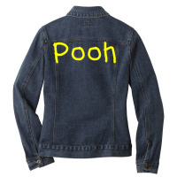 Nickname Pooh Shirt First Given Name Family Halloween T Shirt Ladies Denim Jacket | Artistshot