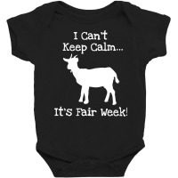 State And County Fair Show Goat Farm Animal Showing T Shirt Baby Bodysuit | Artistshot