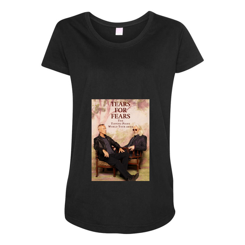 Tears For Fears Maternity Scoop Neck T-shirt by shinkengold | Artistshot