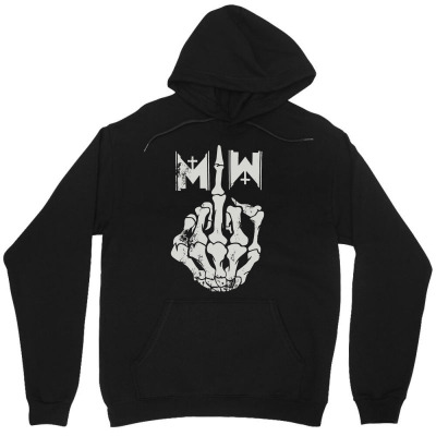 Motionless In White Men's Middle Finger Unisex Hoodie Designed By Andini
