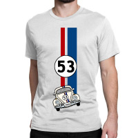 Herbie Vintage Look 53 Car Race Number Classic T-shirt | Artistshot