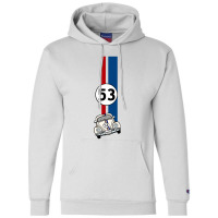 Herbie Vintage Look 53 Car Race Number Champion Hoodie | Artistshot