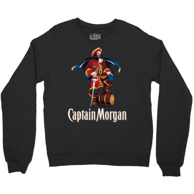 Captain Morgan Crewneck Sweatshirt Designed By Kizaide