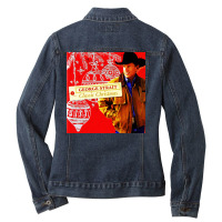 All I Want For Christmas Is You Ladies Denim Jacket | Artistshot