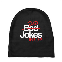 Bad Dad Baby Beanies | Artistshot