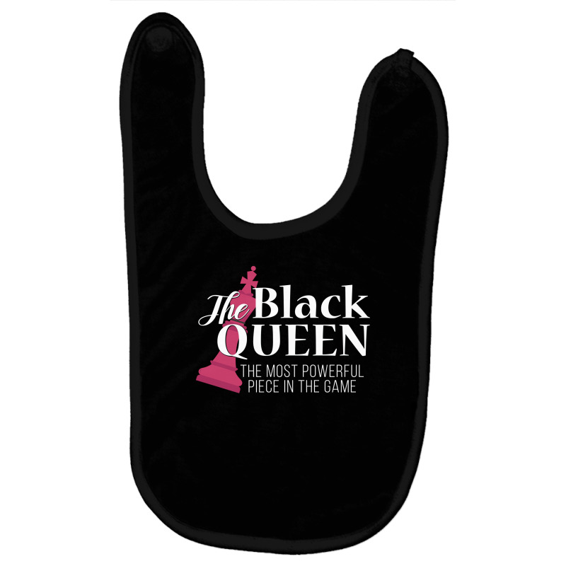 Queen Powerful Piece In The Game Baby Bibs | Artistshot