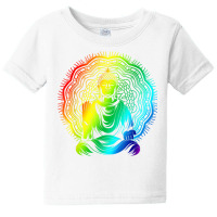 Spiritual Buddhist Mantra Buddhism Colorful Mandala Buddha T Shirt Baby Tee | Artistshot