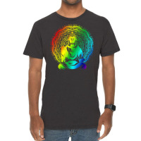 Spiritual Buddhist Mantra Buddhism Colorful Mandala Buddha T Shirt Vintage T-shirt | Artistshot