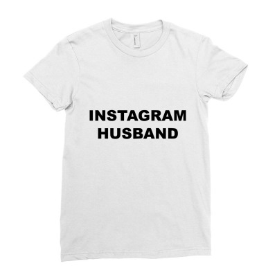 Instagram Husband Ladies Fitted T-shirt Designed By Jeniii