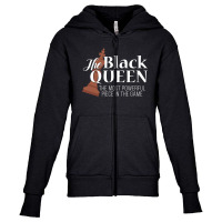 Black Queen Youth Zipper Hoodie | Artistshot