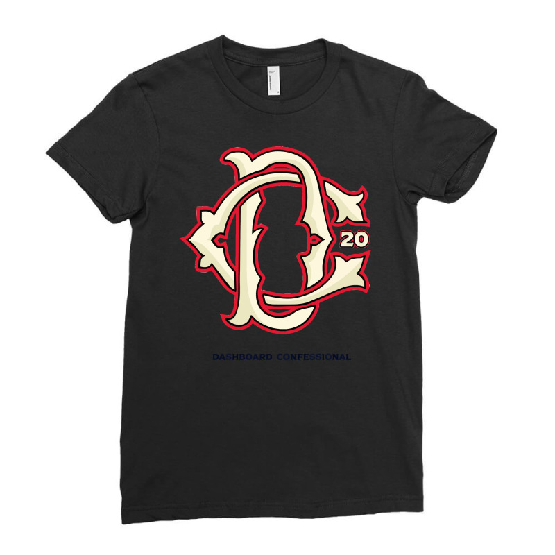 Dashboard Confessional Ladies Fitted T-Shirt by Margodad | Artistshot