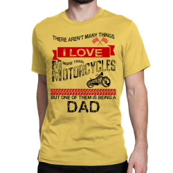 This Dad Loves Motorcycles Classic T-shirt | Artistshot