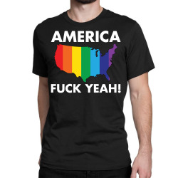AMERICA FUCK YEAH! Classic T-shirt | Artistshot