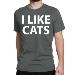 I Like Cats Classic T-shirt | Artistshot
