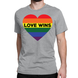 Love Wins Classic T-shirt | Artistshot