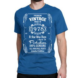 Premium Vintage Made In 1978 Classic T-shirt | Artistshot