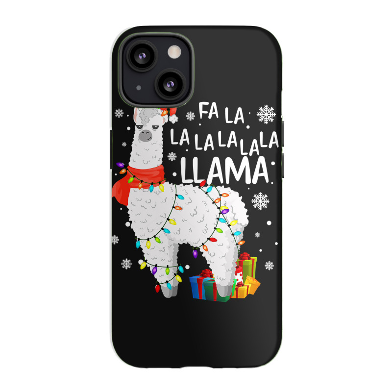 Fa La La Llama Christmas Santa Hat Llama Lover Merry Xmas 68 Iphone 13 Case | Artistshot