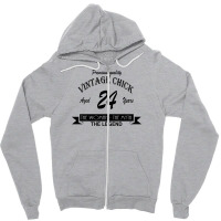 Wintage Chick 24 Zipper Hoodie | Artistshot