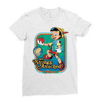 Pinocchio No Strings Attached T Shirt Ladies Fitted T-shirt | Artistshot