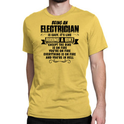 being an electrician copy Classic T-shirt | Artistshot